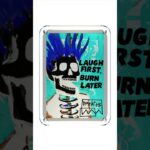 Pistache 1: Laffbone Trading Card NFT 1:10 variant (digital crypto art) #art #nft #shorts #nftart