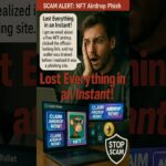 Scam Alert: NFT Airdrop Phish #Shorts