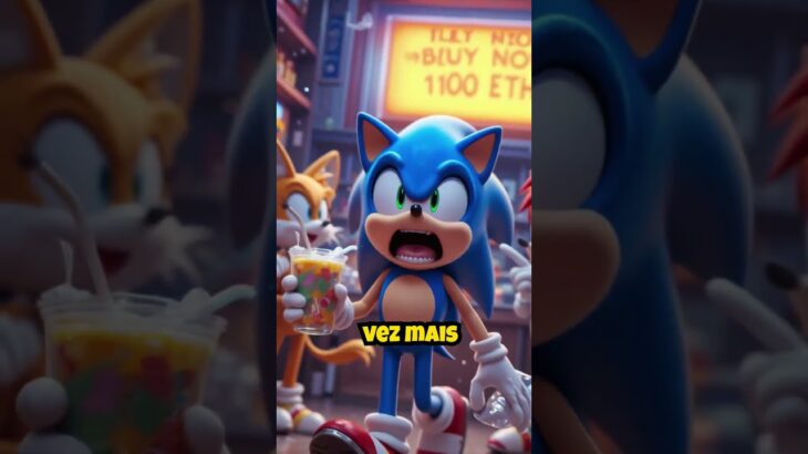 Shadow tentou vender o dente do Sonic como NFT… e deu RUIM! 😱🦷💸 #shorts