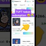 TUFT token redemption #treasure #nft #tresurefun #treasuretrove