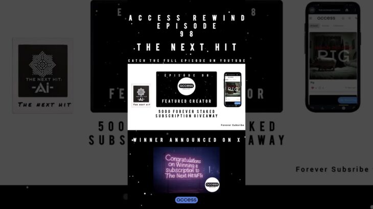 @TheNextHit #solana #phantom #accessprotocol #accessrewind #jeremybancroftbeats #crypto #nft
