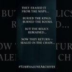 They tried to erase history… #NFT #VorthaluneArchives #NFTLore #ForgottenKingdoms #MysticChain