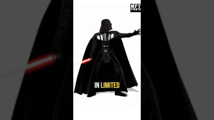 This is the first official Darth Vader digital collectible from Star Wars! #starwars #nft #lucasfilm