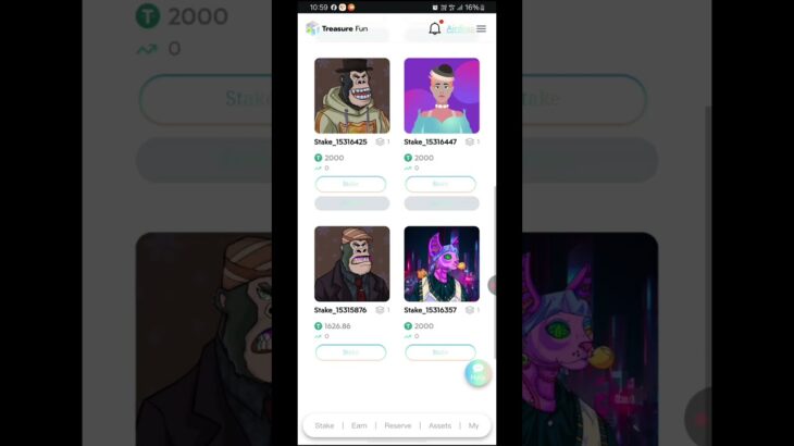 Treasure Fun Stake Trick 🤑| Treasure NFT Fun New Update Today 💯| Treasure NFT Withdrawal New Update
