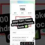 Treasure NFT 3000 TUFT Token Withdrawal Process Guide ✅ | How to Withdraw TUFT Token to Trust Wallet