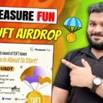 Treasure NFT Fun New Update Today 🔥| 2nd TUFT Airdrop Started ✅ | Treasure NFT Withdrawal New Update