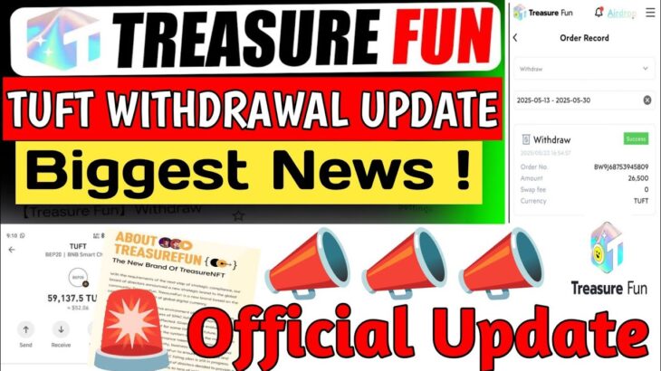 Treasure NFT Fun New Update Today 🔥| MobiKwik xtra withdrawal| Treasure NFT Withdrawal New Update