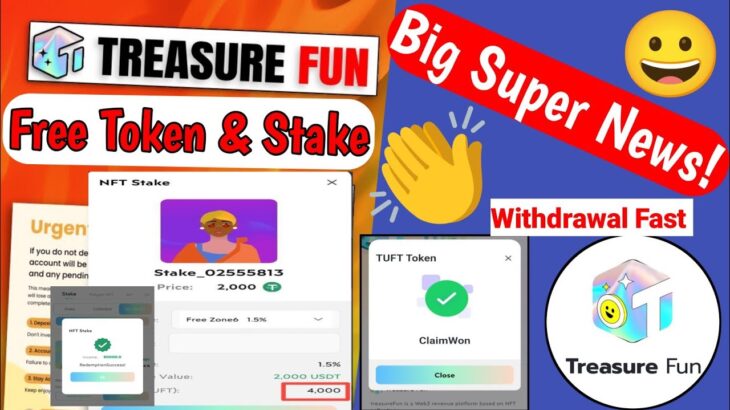 Treasure NFT Fun New Update Today 🔥| MobiKwik xtra withdrawal| Treasure NFT Withdrawal New Update