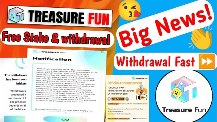 Treasure NFT Fun New Update Today 🔥| MobiKwik xtra withdrawal| Treasure NFT Withdrawal New Update