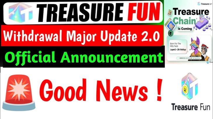 Treasure NFT Fun New Update Today 🔥| MobiKwik xtra withdrawal| Treasure NFT Withdrawal New Update