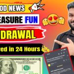 Treasure NFT Fun New Update Today 🔥| Treasure Fun App Launch | Treasure NFT Withdrawal 💵 | Fun $TUFT
