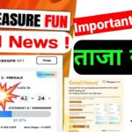 Treasure NFT Fun New Update Today 🔥| Treasure Stake & TFT token| Treasure NFT Withdrawal New Update