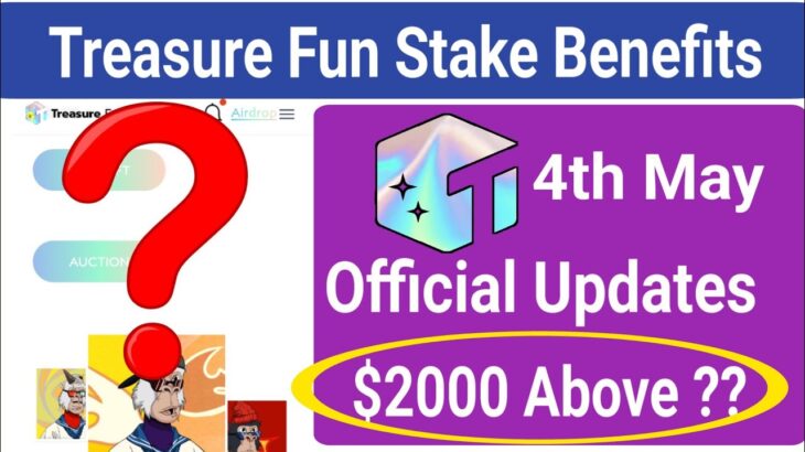 Treasure NFT New Update | Treasure Fun TUFT Airdrop Claim| #cryptokiduniya