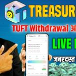 Treasure NFT New Update//Treasure Fun TUFT Withdrawal start Live proof//जबरदस्त खुशखबरी!