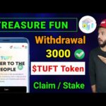 Treasure NFT New update | Treasure NFT $TUFT 3000 Token Withdrawal | Treasure NFT withdrawal 💵🔥