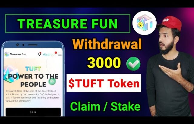 Treasure NFT New update | Treasure NFT $TUFT 3000 Token Withdrawal | Treasure NFT withdrawal 💵🔥