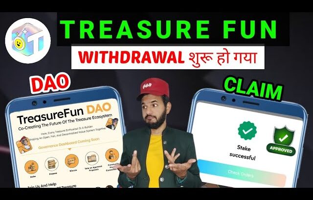 Treasure NFT Withdrawal 💵🔥 | Treasure NFT new update | Treasure NFT $TUFT Token Treasure FUN DAO