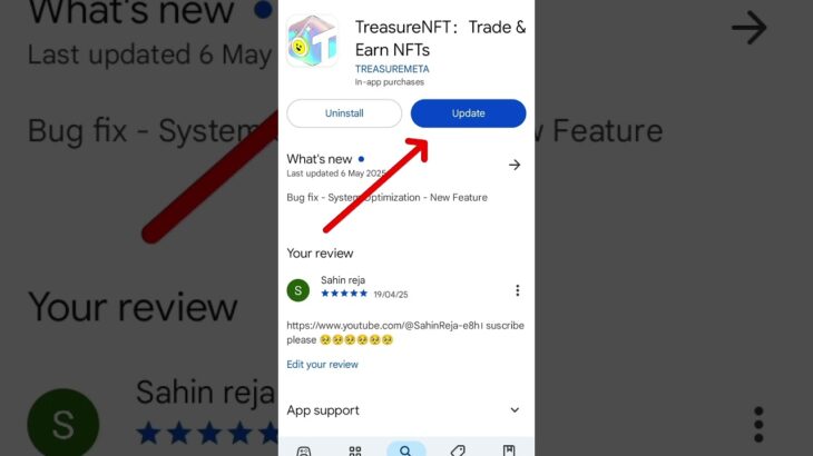 Treasure NFT new update today #treasurenft #nft #shorts #viralshorts