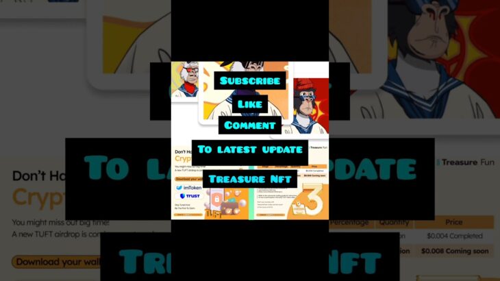 Treasure Nft update#treasurefun #treasurenft
