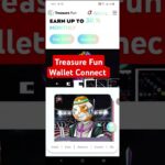Treasure fun wallet connect 😀 Nft new update today#nft #update #shorts