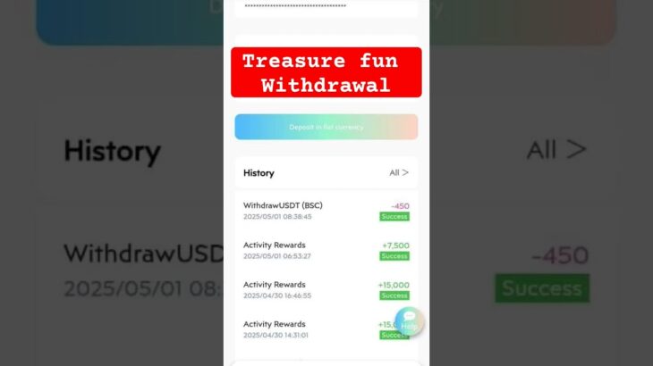 Treasure fun withdrawal 😜 !#treasure #trendingshorts #foryou #withdrawal #nft
