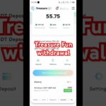 Tresure fun Withdrawal proces | treasure nft withdrawal #treasure #nft #treasurenft #shorts #short