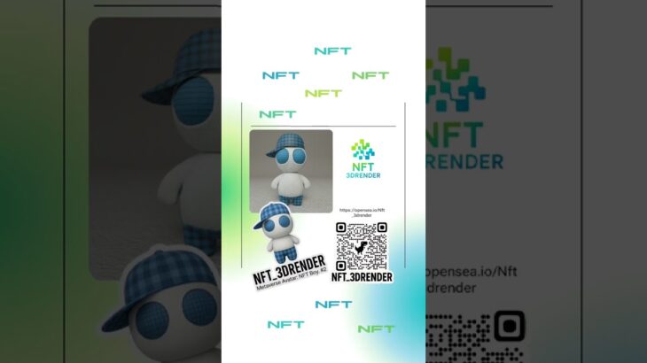 UNIQUE NFT COLLECTIONS 💥@nft_3drender  ❤️ #Metaverse #Avatar #: #NFTBoys #2 #opensea