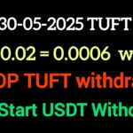 Update Treasure NFT |withdrawal |Stop TUFT Withdrawal will start USDT withdraws |TUFT in Death zone