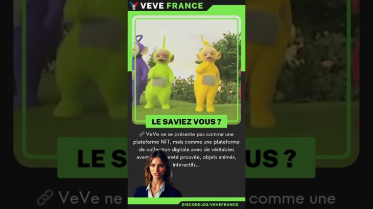 🔗 VeVe = collection digitale, pas juste NFT : rareté, animation, interaction à l’honneur