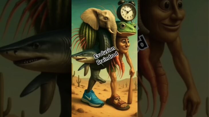 evolusion braindrout #funny #nft #midjourney #memes #artificia #speedsong lintelligence