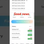 today nft fun update 😲 3000 tuft token withdrawal 22 hrs 😲😲😲🪙 #nft #fun #treasure