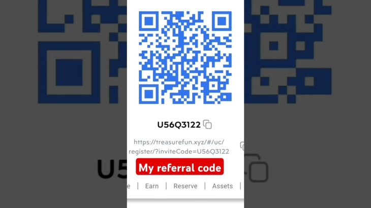treasure nft fun referral code#referralcode#treasurefun #youtubeshorts#trending#viralvideo#ytshorts