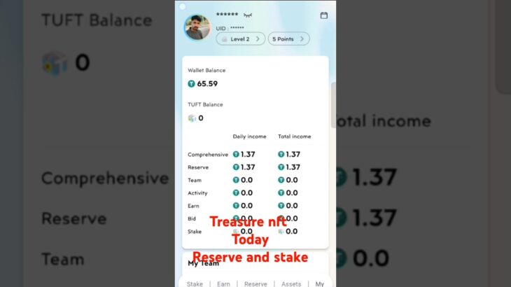 treasure #nft #today #reserve #stake #withdrawal #newupdate #live #shots  #video #viralvideo