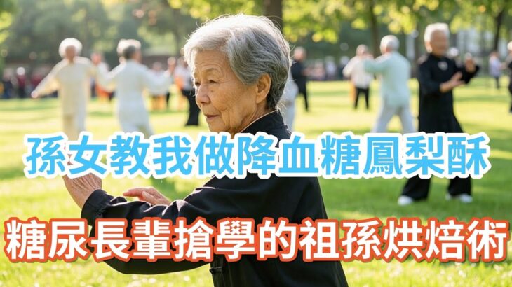 糖尿病也能吃甜點？阿公魔法廚房祖孫聯手，用高纖配方做出能降血糖的美味鳳梨酥