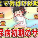 【これを過ぎたらアウト】まだ助かる可能性がある糖尿病初期のサインと、すでに進行してしまってるサイン【ゆっくり解説】