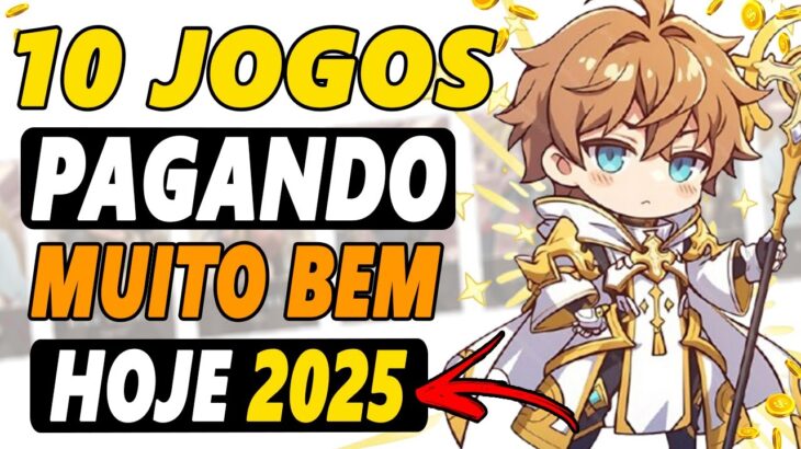 10 JOGOS NFT PAGANDO HOJE! Veja COMO GANHAR DINHEIRO em 2025 JUNHO (PC e CELULAR)