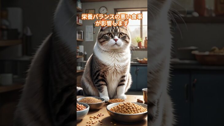 猫知識#464猫が糖尿病になる原因　#shorts   #猫  #cat #cats #雑学