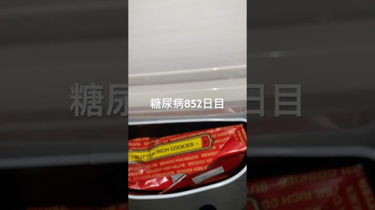 バターサンドは凍らせろ糖尿病852日目 #shorts