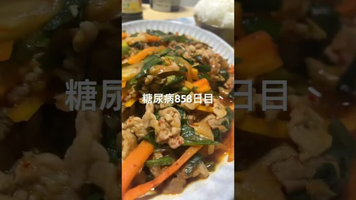 豚キムチ天国とお薬地獄な糖尿病858日目 #shorts  #viral  #糖尿病  #糖尿病の品格  #糖質制限 #4毒抜き #血糖値 #お薬