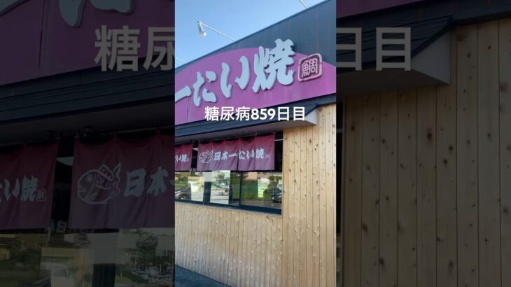 日本一たい焼き食べた糖尿病859日目 #shorts  #viral  #糖尿病  #糖尿病の品格  #糖質制限 #4毒抜き #血糖値 #food #japanesefood #たい焼き #おやつ