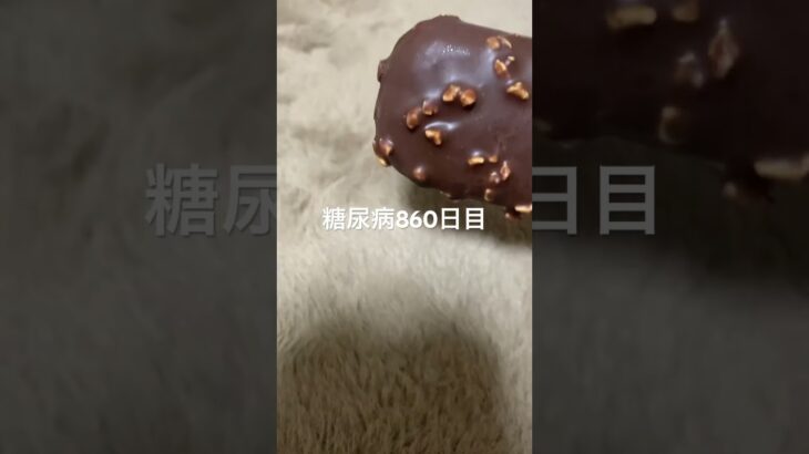 たまにはナッツチョコアイスも悪く無い糖尿病860日目食事記録  #糖尿病  #糖尿病の品格  #糖質制限 #4毒抜き #血糖値 #hba1c