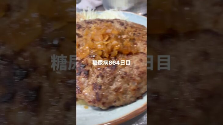 常在スイカ🍉喰らい尽くしてしまった糖尿病864日目食事記録  #糖尿病  #糖尿病の品格  #糖質制限 #4毒抜き #血糖値 #hba1c #スイカ #ハンバーグ #diabetes