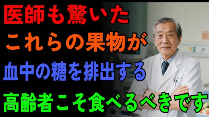 91歳現役医師が警鐘！高齢者の糖尿病予防に効果的な「身近な甘い果物」４選