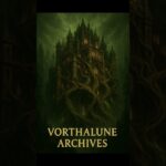 A tower of secrets, bound in roots andshadows.#VorthaluneArchives#DarkFantasyArt #NFT
