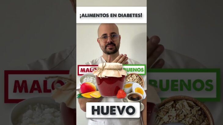 ¡ALIMENTOS EN DIABETES! #salud  #shorts