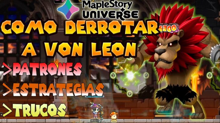 🦁¡Así DERROTE a VON LEON con mi ARQUERO LV135! MAPLESTORY NFT 2025