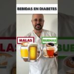 ¡BEBIDAS EN DIABETES! #salud  #shorts