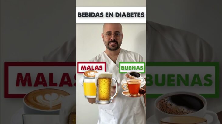 ¡BEBIDAS EN DIABETES! #salud  #shorts