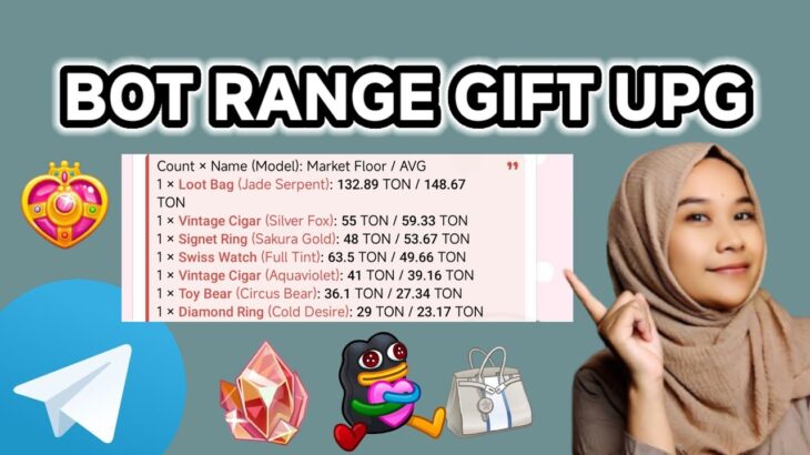 Bot Cek Range Gift Upgrade NFT Telegram