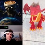 COLLAB COM O DRAGÃO DE FOGO 🔥🔥🔥 #memes #duet #nft #funny #midjourney #brainrot #chara